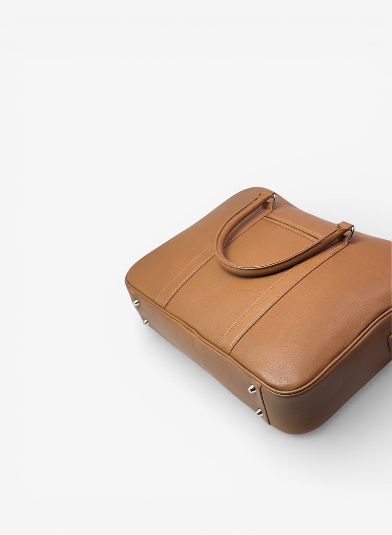 Emery Prestige Leather Briefcase - Image 5